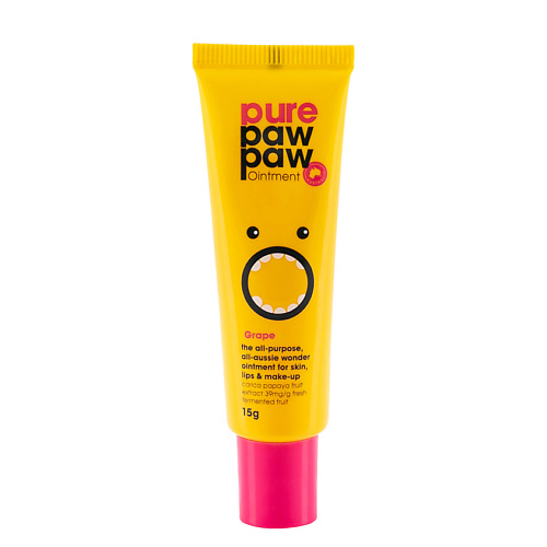 PURE PAW PAW Бальзам для губ восстанавливающий с ароматом Виноградная газировка, 15 г